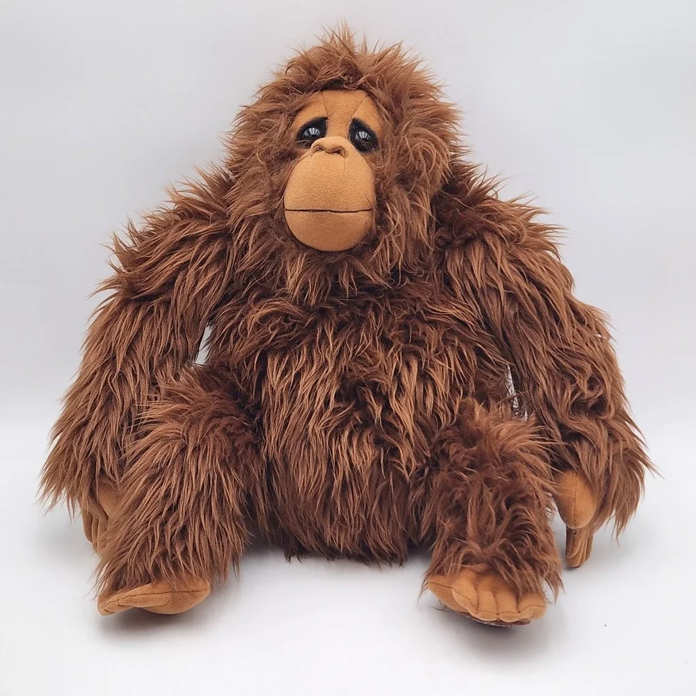 RARE Dakin Orangutan Clyde Movie Like Lou‎ Rankin Friends Brown Stuffed Animal